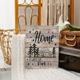 thumbnail image 2 of Home Is Where We Park It Canvas Wall Art Prints Artwork Signs Framed for Campsite Porch Wall Decor Home Room RV Trailer Decor, 11X14 inch,Camper Camping Lovers Gifts, 2 of 4