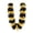Black, variant on Shadoumai 2026 Graduation Lei 43" Double Braided Ribbon Lei for Class of 2026 Graduation Party Decor Hawaiian Garland for Men Women High School College Graduates