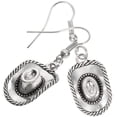 thumbnail image 3 of 3 Pairs Dangle Cowgirl Cap Earrings Stylish Mini Western Hat Earrings Ear Jewelry, 3 of 6