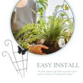 thumbnail image 3 of Garden Trellis Wrought Iron Climbing Plants Trellis Green Plant Support, 3 of 7