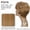 Off-White, variant on FINN | Synthetic Heat Resistant Fiber Wig (Lace Front Traditional Cap) | Medium Lenght Wigs