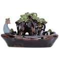 thumbnail image 3 of Incense , Backflow Incense Holder, Ceramic Classical Appearance for Study Room Meditation Room Bedroom  Room, 3 of 8