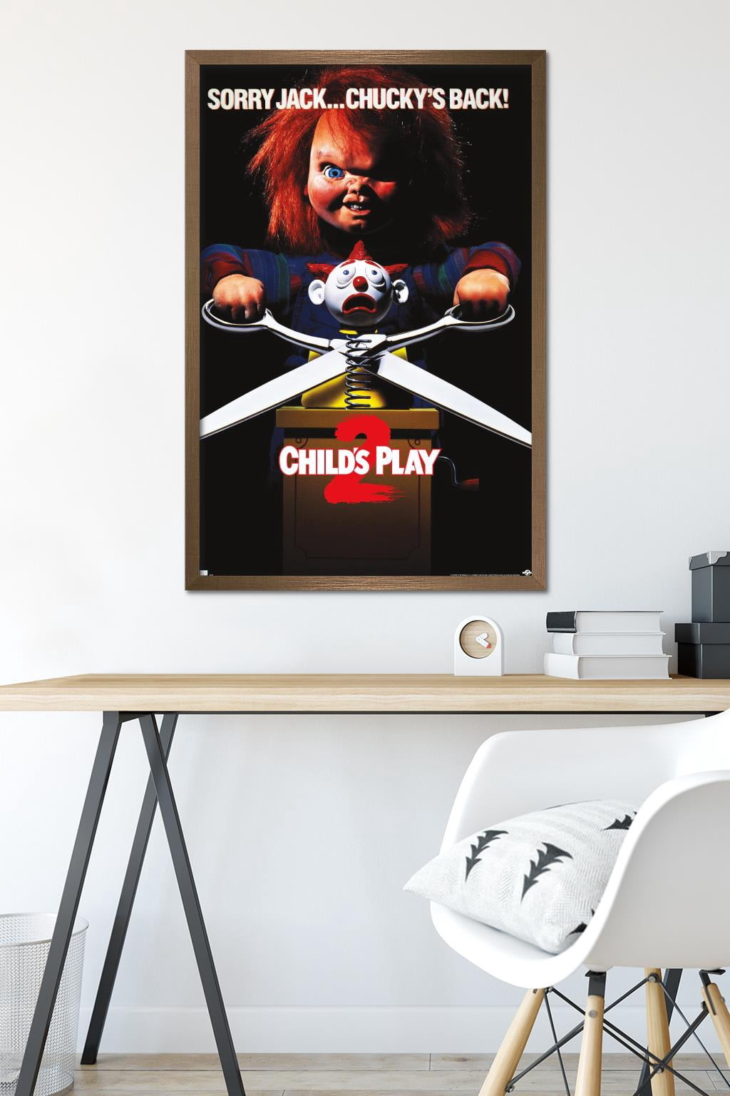 Child's Play 2 - One Sheet Wall Poster, 22.375" x 34" Framed