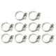 thumbnail image 4 of Clips Para Tubos, Herrajes De Sujeción De Diseño Hexagonal, 10 Clips Para Tubos De Manguera De 14 A 17 Mm, Acero Inoxidable 304 Con Orificio Para Mangueras, 4 of 7