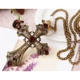 thumbnail image 5 of LIANXUE Cross Necklace Vintage Choker Medieval Edgy Jewelry Accessories for Women Men, 5 of 11