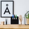 thumbnail image 5 of BESTONZON Whiteboard Pen Holder Magnetic Marker Organizer Compartment Marker Pen Holder, 5 of 6