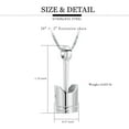 thumbnail image 2 of Car Parts Cremation Urn Jewelry Stainless Steel Piston Cremation Urn Necklace For Men Keepsake Memorial Jewelry Hold Ashes, 2 of 7