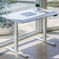 thumbnail image 3 of 70-Inch White Electric Height Adjustable Standing Desk with Matte Top, 3 of 3