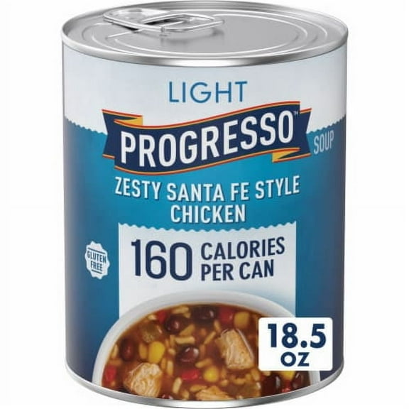 2X-Progresso Light Zesty Santa Fe Style Gluten Free Chicken Soup - 18.5 oz