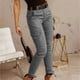 thumbnail image 2 of Pantalones de Cintura Alta Con Bolsillos Ajustados Informales Deportivos Sólidos Para Mujer A La Moda Odeerbi ODB-6, 2 of 5