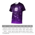 thumbnail image 6 of LAOLIUSN Men's AI Artificial Intelligence Graphic T-Shirt, Futuristic Techwear All Over Print Tee, M, 6 of 7