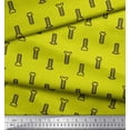 thumbnail image 2 of Soimoi Rayon Fabric Screw & Nuts Tools Decor Fabric Printed Yard 42 Inch Wide, 2 of 3