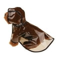 thumbnail image 3 of Cheers.US Pet Raincoat,Small Dog Waterproof Puppy Raincoat Coat Transparent Pet Dog Rainwear Clothes for Small Dogs/Cats, 3 of 6
