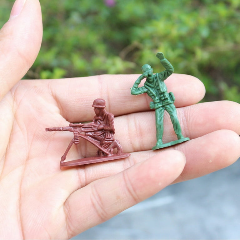 Vintage toy soldiers best sale plastic