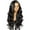 Black, variant on Desertasis glueless wigs human hair pre plucked pre cut Front Lace Large Wave Wig Women's Center Split Long Curly Hair Synthetic Fiber Headgear Suitable For Women's Wigs Black Wig Black