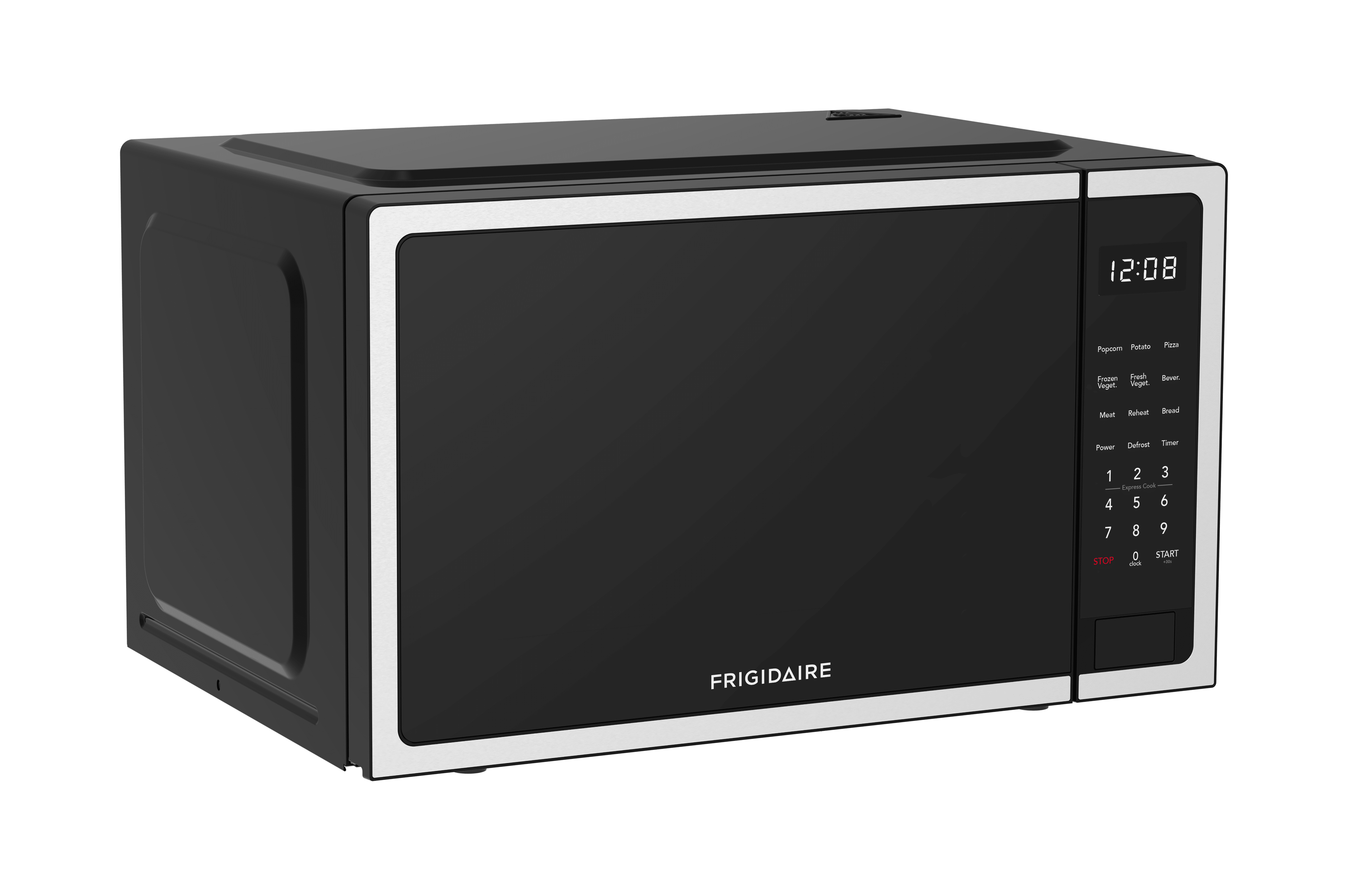Frigidaire 1.5 Cu. Ft. Countertop Microwave Oven, 1500 Watt Microwave with Auto Defrost, Stainless Steel