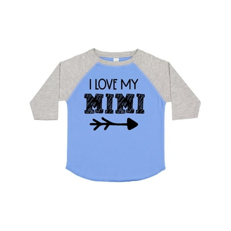 

Inktastic I Love My Mimi with Arrow Gift Toddler Boy or Toddler Girl T-Shirt