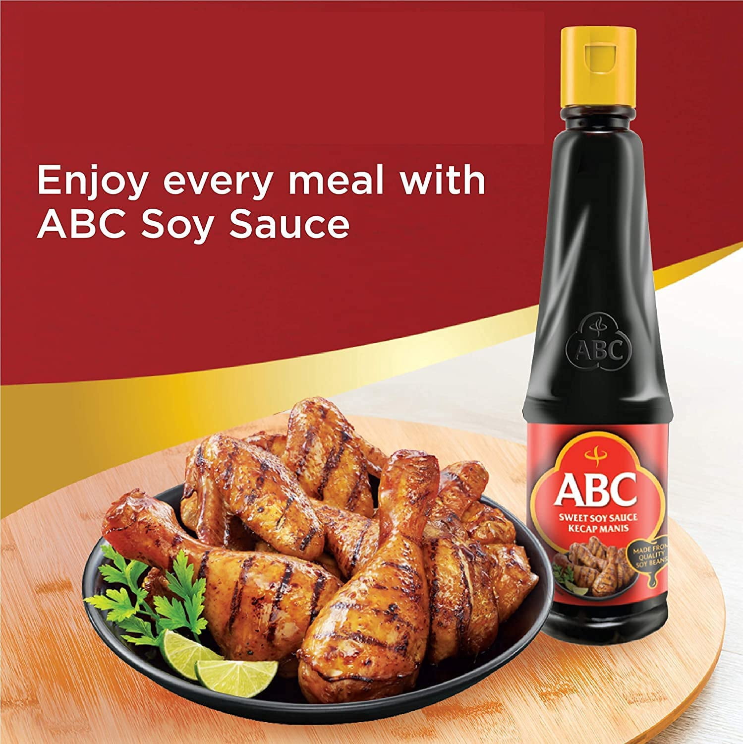 ABC Sweet Soy Sauce 9.2oz (Pack of 3)