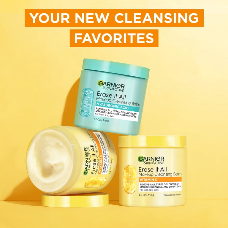 Garnier Erase It All Makeup Cleansing Balm Vitamin C 4.2 oz