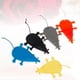thumbnail image 3 of 5pcs Mouse Door Stopper Door Stop Wedge Baby Safety Products Cartoon Windproof Silicone Door Bottom Door Stopper (Color Random), 3 of 3