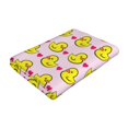 thumbnail image 3 of Picia Ducks And Pink Heart Print Silver Fox Velvet Beach Towel,Quick-Dry Beach Towel,Lightweight Travel Towel,Portable Beach Towels, 3 of 6