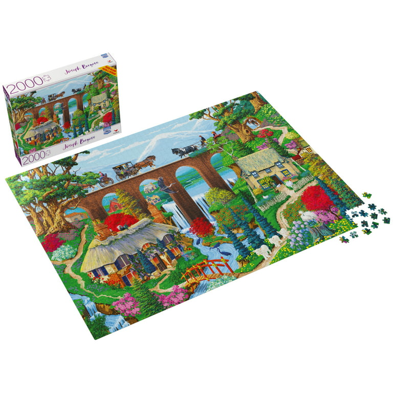  Mega Puzzles Victorian Zoo Jigsaw Puzzle, 2000 Pieces
