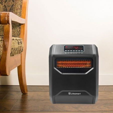 Lifesmart - 6-element Infrared Heater - Black