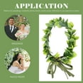 thumbnail image 2 of CIMAXIC Green Plastic Hair Ring for Photo Props Decor Compact Size Lightweight,9.06"X9.06"X1.97", 2 of 5