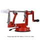 thumbnail image 2 of 3 en 1 Apple Core Remover Herramienta rotativa de frutas para cocina doméstica Red, 2 of 2