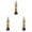 Brown2, variant on Loud Bear Bells with Silencer for Hiking Camping Climbing Biking Survival Emergency Safety Alarm Deterrent Lightweight Durable Hanging Bell for Backpack Outdoor Adventure