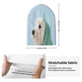 thumbnail image 2 of Lsque Dog Wrapped in Towel Pattern Knitted Beanie, Unisex Winter Hat, Knit Hat Winter Beanies Thick Fisherman Beanies Cuffed Plain Skull Caps, 2 of 6