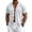 White_#03, variant on Sewkxo Men's Linen Shirts Short Sleeve Casual Shirts Button Down Shirt for Men Beach Summer Shirt,Navy L