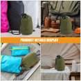 thumbnail image 2 of HOMEMAXS 2 Pcs Sac de Rangement pour Imperméable d'Urgence Extérieur Léger avec Cordon de Serrage pour Voyage Sac Compact Imperméable, 2 of 8