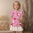 thumbnail image 5 of FamilyThread Toddler Girls Boys Fashionable Short Sleeve T-Shirt Fruit Graphic Print Tunic Tops Crewneck Casual Summer Shirt For 3-13Y, 5 of 7