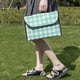 thumbnail image 4 of Esterilla de picnic multifuncional, portátil y de moda para acampar y hacer senderismo, manta de picnic imprescindible para viajes al aire libre a cuadros de colores, 4 of 6