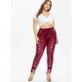 thumbnail image 3 of ROSEGAL Plus Size High Waisted 3D Printed Leggings, 3 of 7
