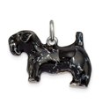 thumbnail image 1 of FB Jewels Sterling Silver Enameled Large Scottish Terrier Charm, 1 of 5