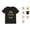 D, variant on Girls Trendy Lettering T-Shirt Fashion Alphabet Graphic Crewneck Short Sleeve Summer Casual Tee Top 3-13 Years