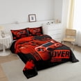 thumbnail image 3 of Erosebridal Red Gamer Bedding Twin Comforter Set,Gamepad Gaming Down Comforter,Video Game Decor,Reversible,Lightweight,2-Piece, 3 of 8