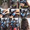 thumbnail image 3 of 10x Hair Foam Curler Roller Set flex Foam Hair Rollers Flexible Rods Easy Use DIY 20mm, 3 of 9