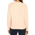thumbnail image 2 of Gap Women's Henley Sweatshirt Peach Melba, Size Small, 2 of 4