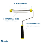 9 5-Wire Roller Frame Soft Grip