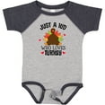 thumbnail image 3 of Inktastic Thanksgiving Funny Kids Turkey Boys or Girls Baby Bodysuit, 3 of 5