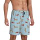 thumbnail image 2 of Fotbe Dachshund Dog Pantalones Cortos de Pijama para Hombre, Ropa de Dormir, Pantalones de Pijama Cortos para Hombre-Large, 2 of 6