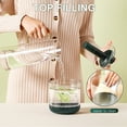 thumbnail image 4 of Humidifier Mist Humidifier 1L Mini Humidifier Silent Portable Humidifier with Night Light Suitable for Bedroom, Office, Baby Room Up to 8 Hours, 4 of 8