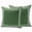 Grass Green, variant on Coffee Brown Retro Greek Key Outdoor Pillow Covers 20x12 Set of 2,Waterproof Patio Throw Pillowcase Protectors,Geometric Greece Ancient Farmhouse Lumbar Decorative Couch Pillow Shams Cushion Covers