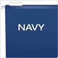 thumbnail image 3 of Pendaflex Reinforced Hanging Folders 1/5 Tab Letter Navy 25/Box 415215NAV, 3 of 7