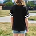 thumbnail image 6 of tarylea Girls Oversized T Shirts Drop Shoulder Short Sleeve Shirts Round Neck Loose Fitted Summer Tees Top, 6 of 7