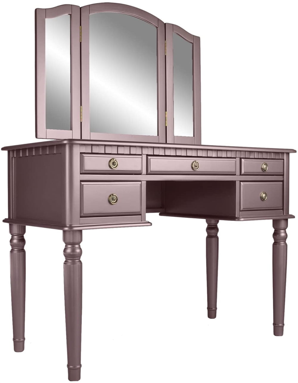Large Vanity Table Set with Cushioned Stool, Bedroom Kuwait | Ubuy