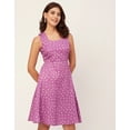thumbnail image 3 of Moomaya Printed Cotton Sleeveless Fit And Flare Dress - Women's Summer Dress, 3 of 9